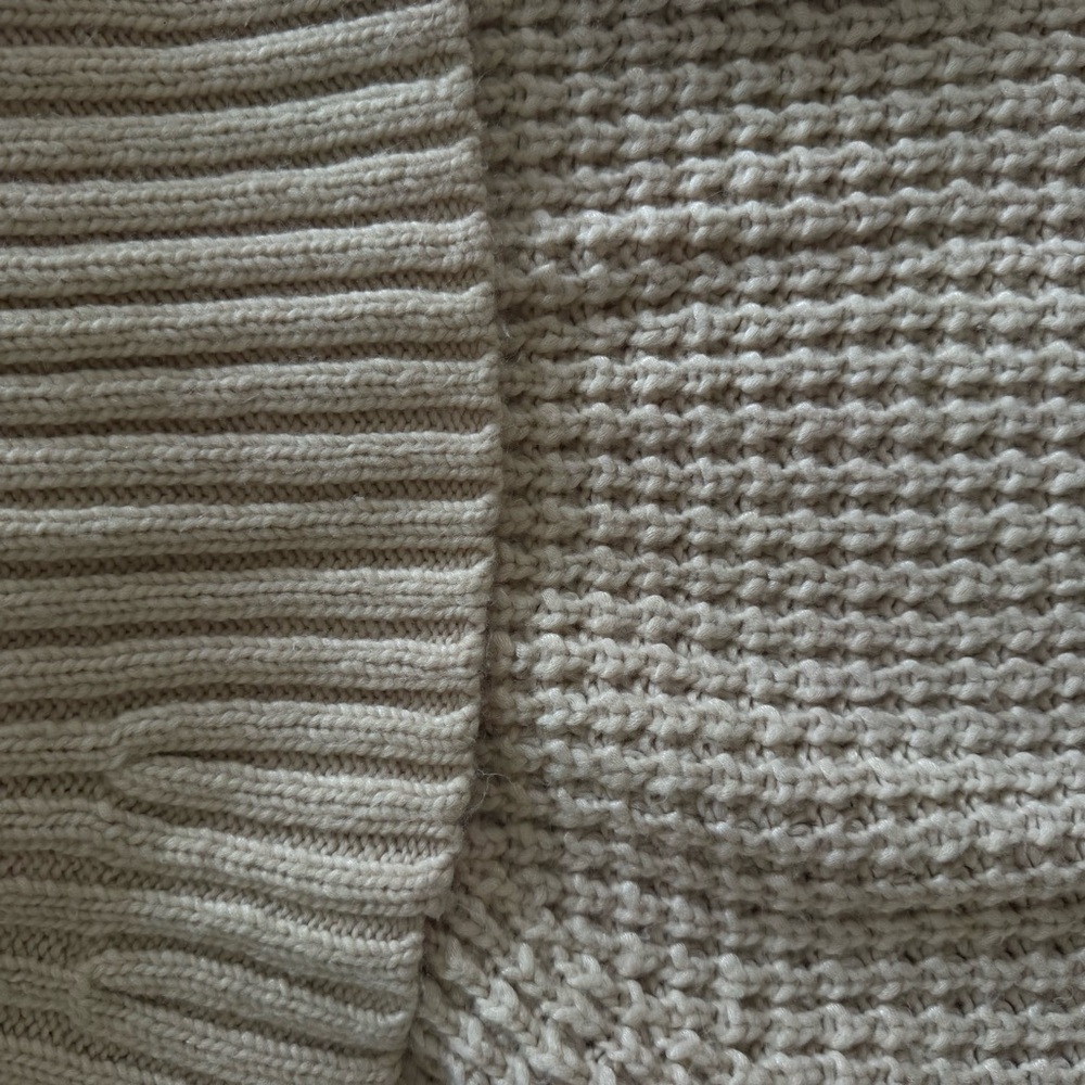 Express Cream Knit Sweater - Picture 4 of 4